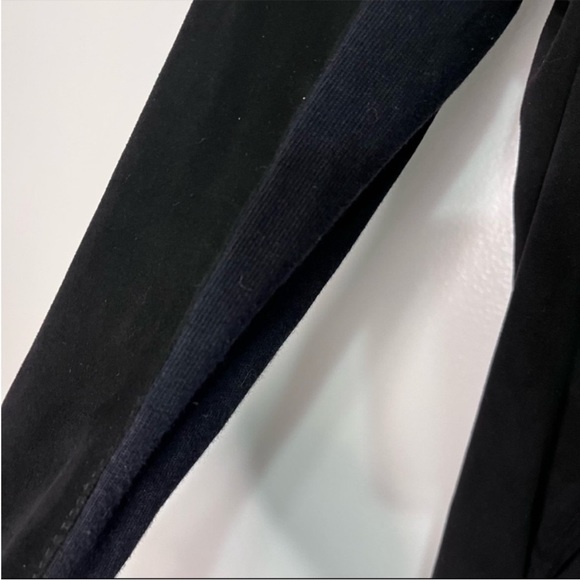 Blank NYC Cloud Nine Drape Faux Suede Jacket Black - Picture 3 of 9